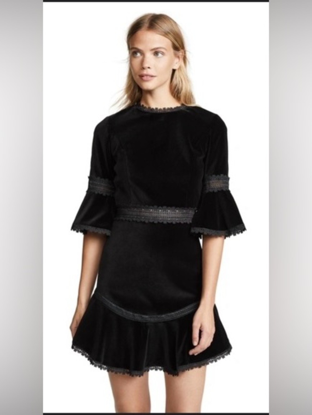 Alice + Olivia Velvet Dress